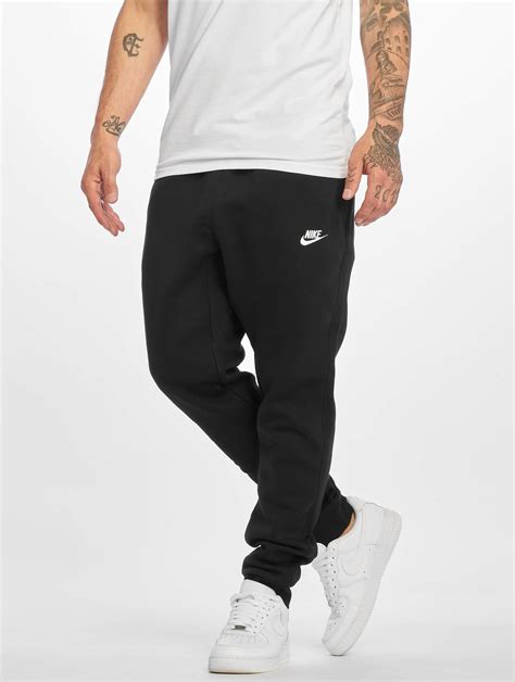 nike herren jogginghose nsw flc club in schwarz grösse l|Nike Sportswear W NSW CLUB FLC MR STD .